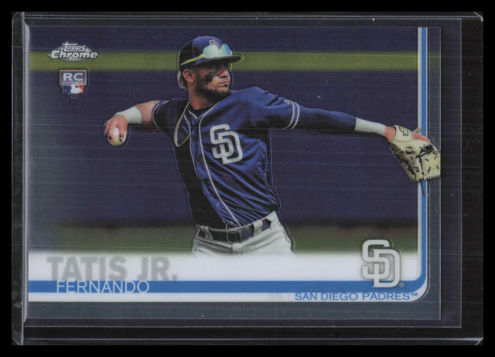 DELETE 127885 2019 Topps Chrome 203 Fernando Tatis Jr. Rookie 124762