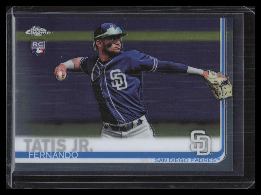 DELETE 127888 2019 Topps Chrome 203 Fernando Tatis Jr. Rookie 124765