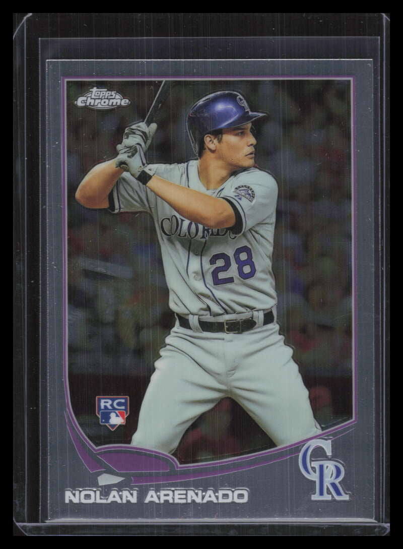 DELETE 127900 2013 Topps Chrome 78 Nolan Arenado Rookie 124777