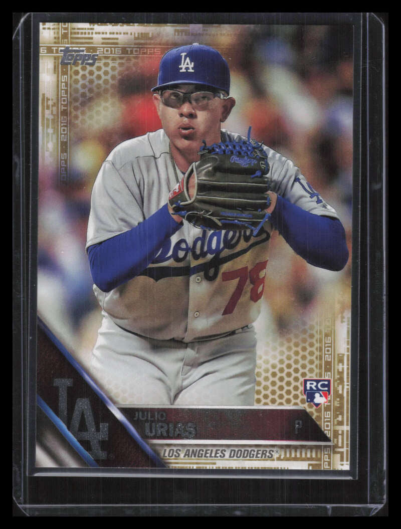 DELETE 127927 2016 Topps Update Gold us45 Julio Urias Rookie 508/2016