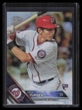 2016 Topps Chrome Refractor 32 Trea Turner Rookie
