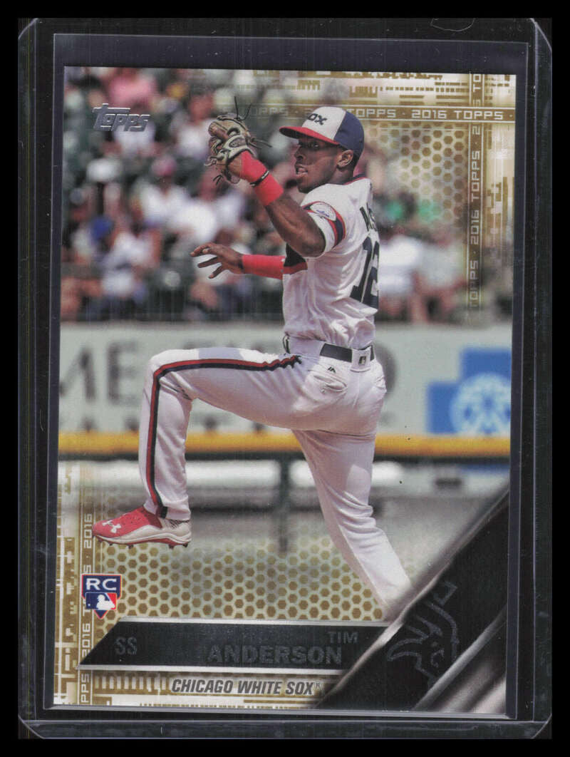 DELETE 127958 2016 Topps Update Gold us287 Tim Anderson Rookie 1403/2016