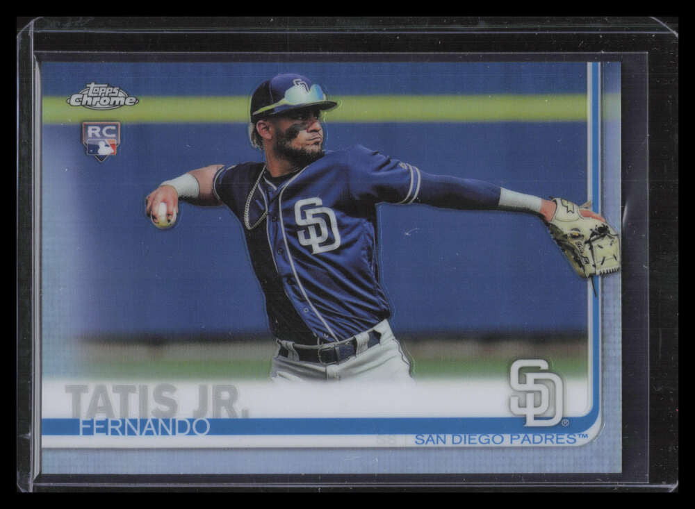 DELETE 127982 2019 Topps Chrome Refractor 203 Fernando Tatis Jr. Rookie