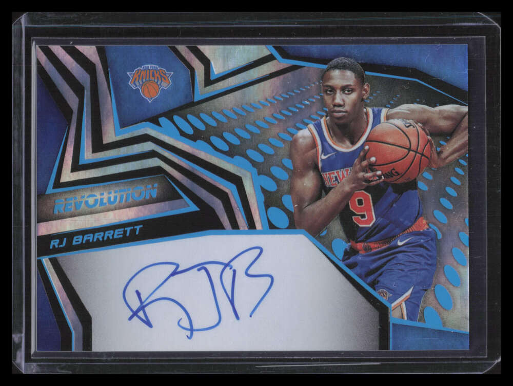 DELETE 128038 2019-20 Panini Revolution Autographs Infinite 4 RJ Barrett Rookie Auto 5/25