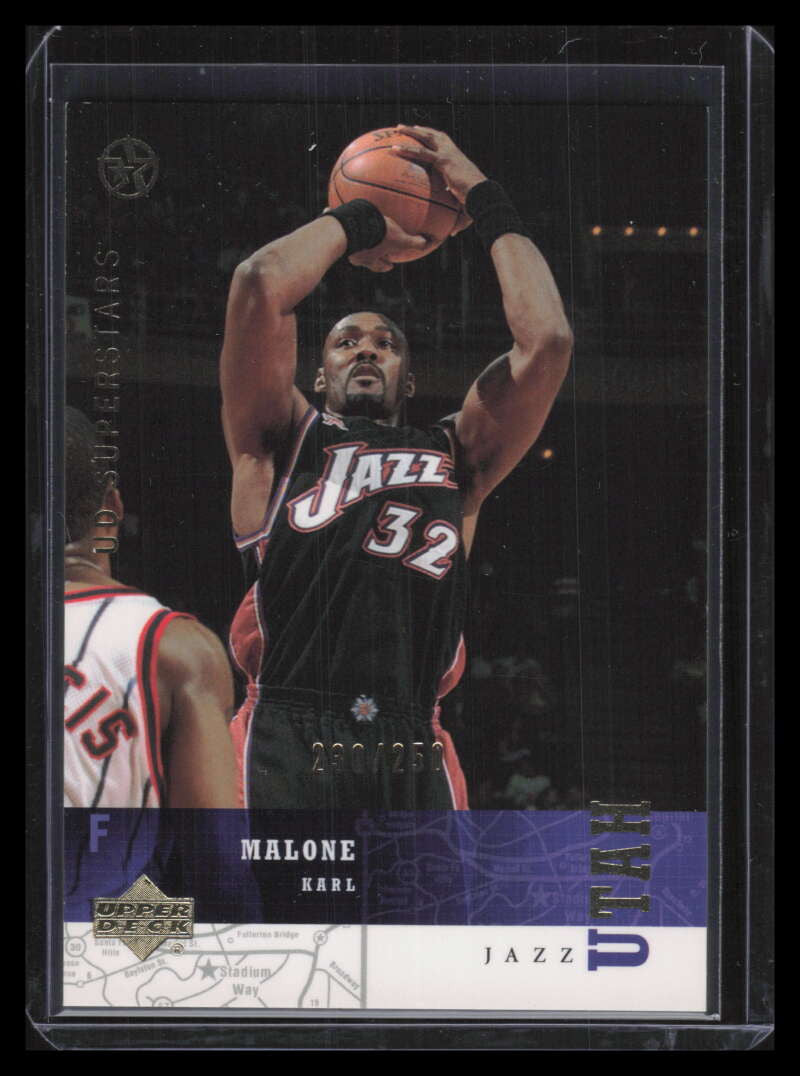 2002-03 UD SuperStars Gold 245 Karl Malone 230/250