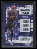 2021-22 Panini Contenders Cracked Ice Ticket 40 Draymond Green 2/25
