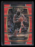 2021-22 Select Prizms Neon Orange Pulsar Refractor 47 James Harden 15/15