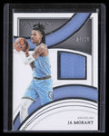 DELETE 128157 2021-22 Immaculate Collection Materials 5 Ja Morant Jersey 87/99