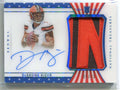 2017 National Treasures Stars Stripes 199 DeShone Kizer Rookie Patch Auto 1/13