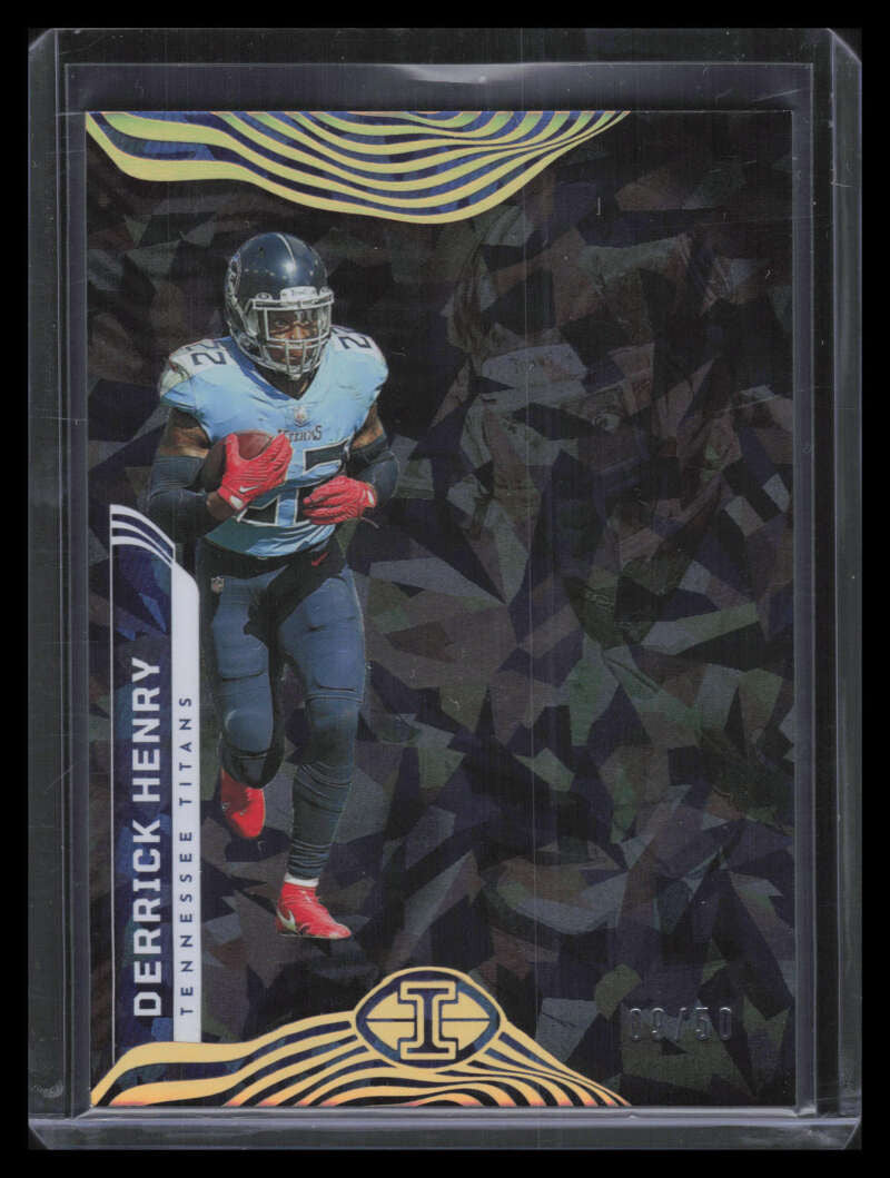 2022 Panini Illusions Black Ice 96 Derrick Henry 9/50