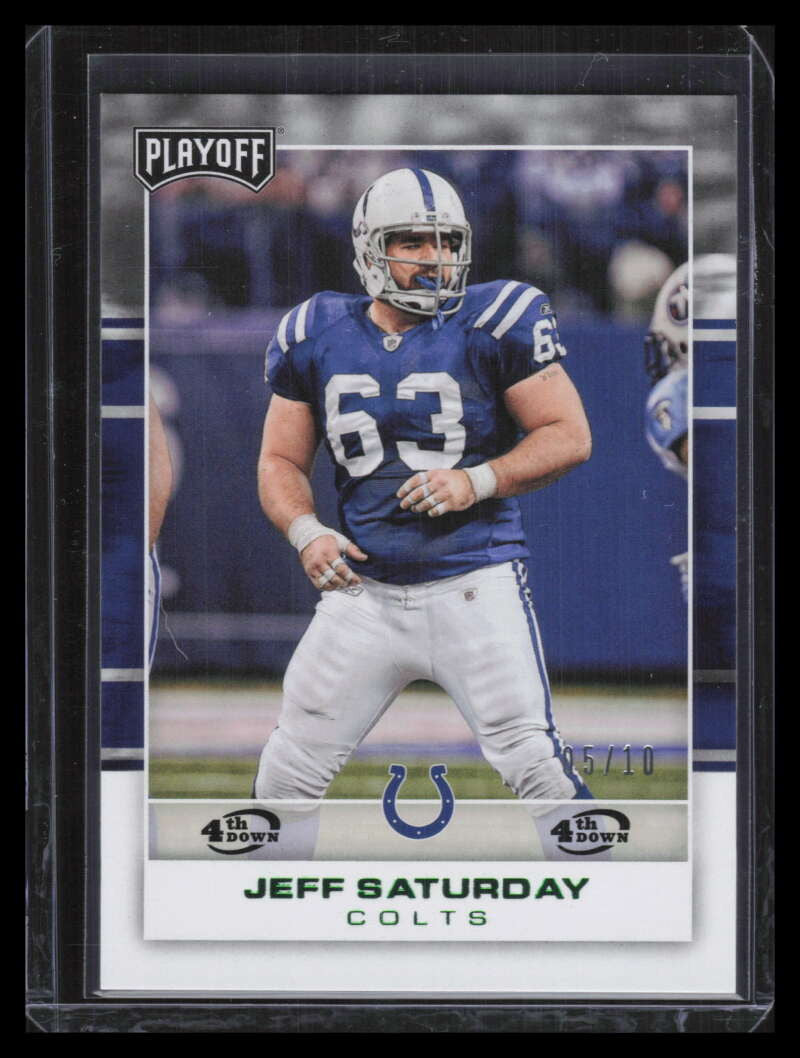 2017 Playoff 4th Down 193 Jeff Saturday 5/10