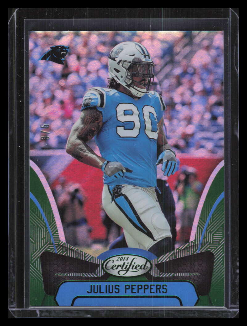 2018 Certified Mirror Green 63 Julius Peppers 3/5