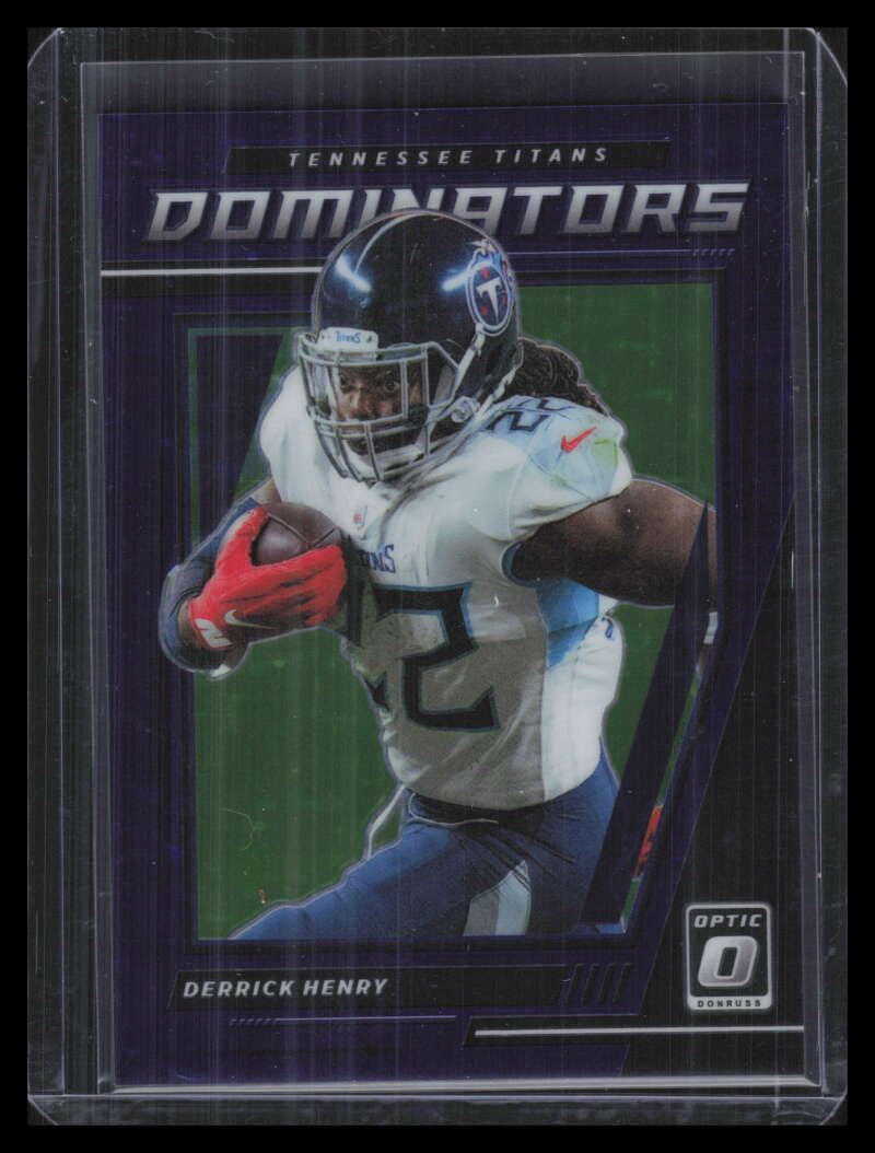 2021 Donruss Optic Dominators Purple Stars Refractor 6 Derrick Henry 5/25