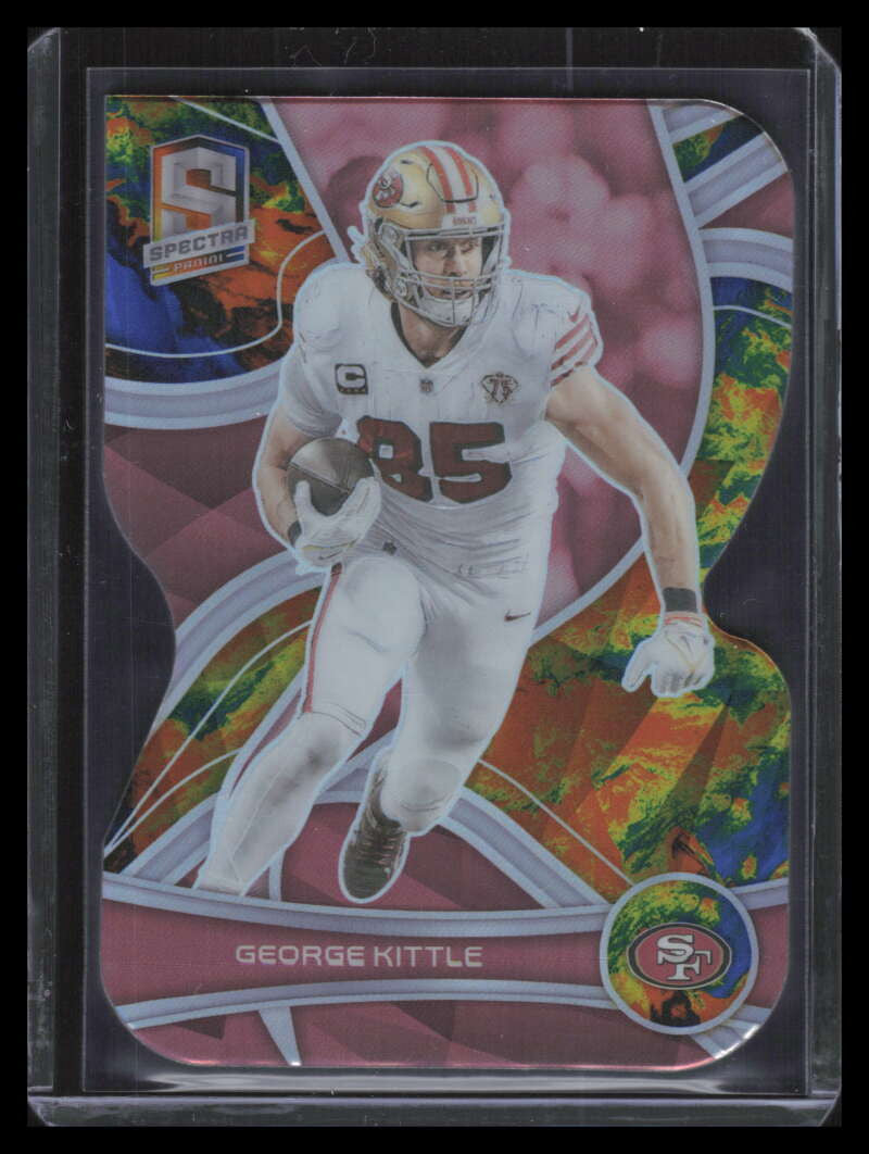 DELETE 128487 2022 Panini Spectra Universal Die Cut 81 George Kittle 5/10