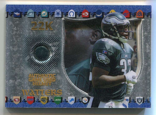 1997 Excalibur Game Helmets 22k 17 Ricky Watters Helmet /249