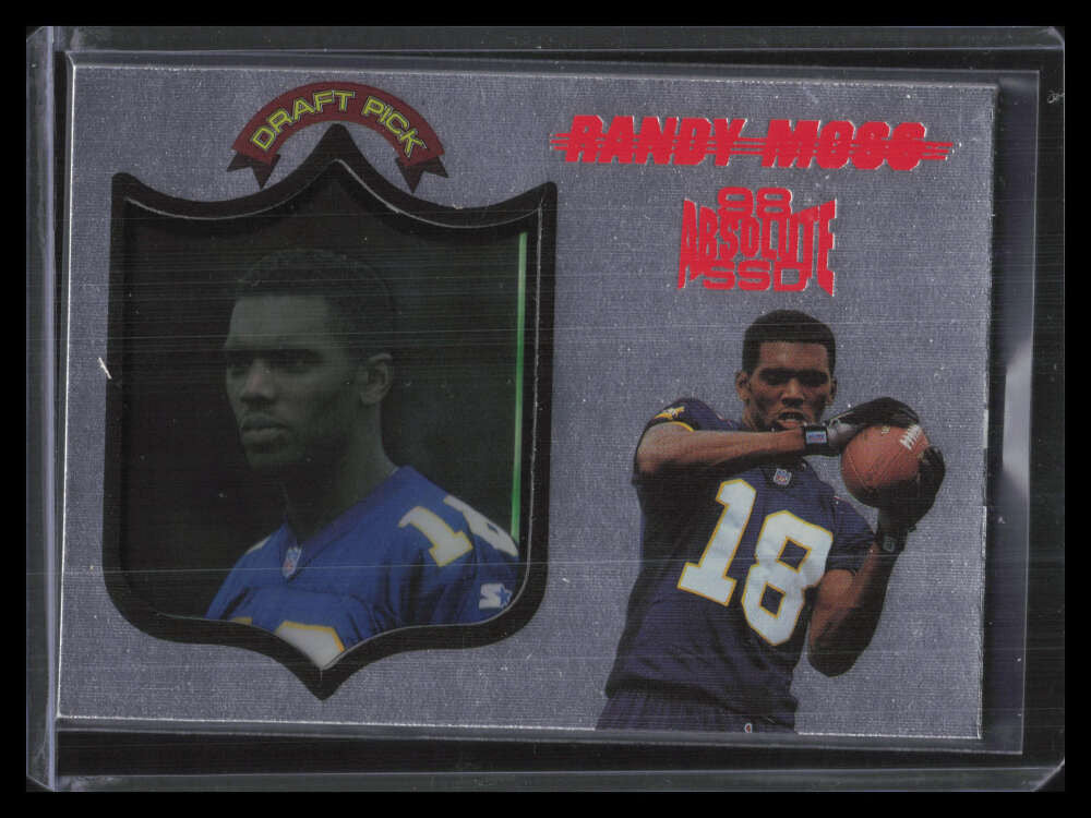 1998 Absolute Hobby Silver 40 Randy Moss Rookie 124492