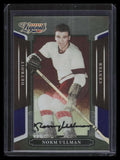 2008 Donruss Sports Legends Signatures Mirror Blue 24 Norm Ullman Auto 197/250