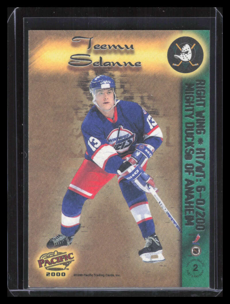 1999-00 Pacific Past &amp; Present 2 Teemu Selanne