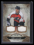 2020-21 Artifacts Materials Gold 157 John LeClair Dual Jersey 48/99
