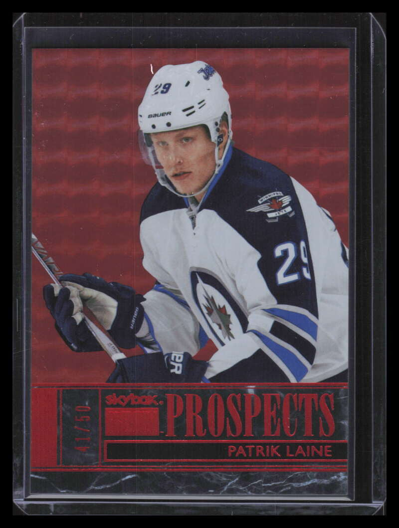 2016-17 Fleer Showcase SkyBox Premium Star Rubies s1 Patrik Laine Rookie 41/50