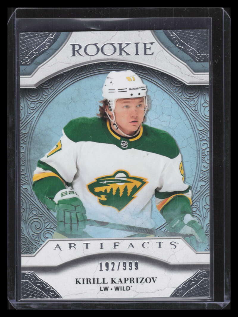 DELETE 128778 2020-21 Artifacts red195 Kirill Kaprizov Rookie 192/999