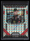 2020 Panini Prizm Scripted Signatures Silver Mosaic Ty Gibbs Rookie Auto 63/99
