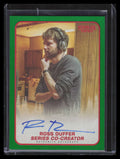 2018 Stranger Things Season 1 Autographs Green ARD Ross Duffer Auto 24/50
