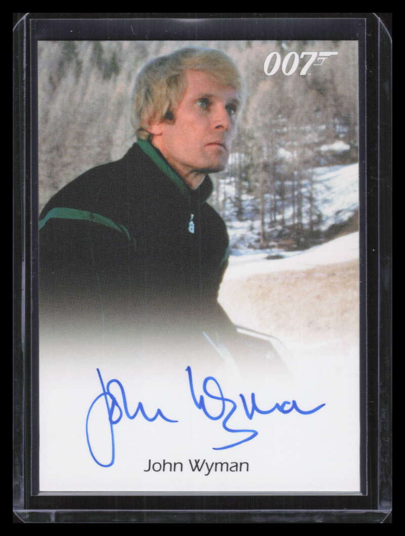 2015 James Bond Archives Full Bleed Autographs NNO John Wyman Auto Eric Kreigler
