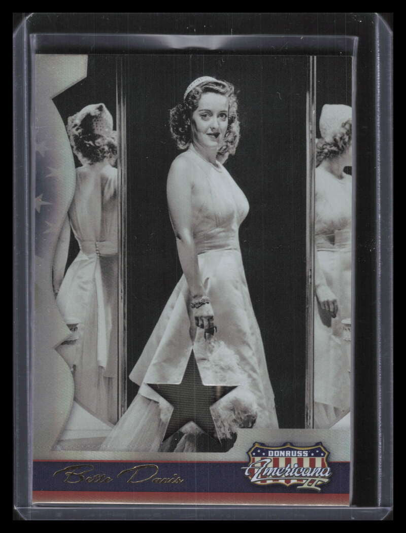 2008 Americana II Stars Material 205 Bette Davis Dress Shirt Relic 46/400