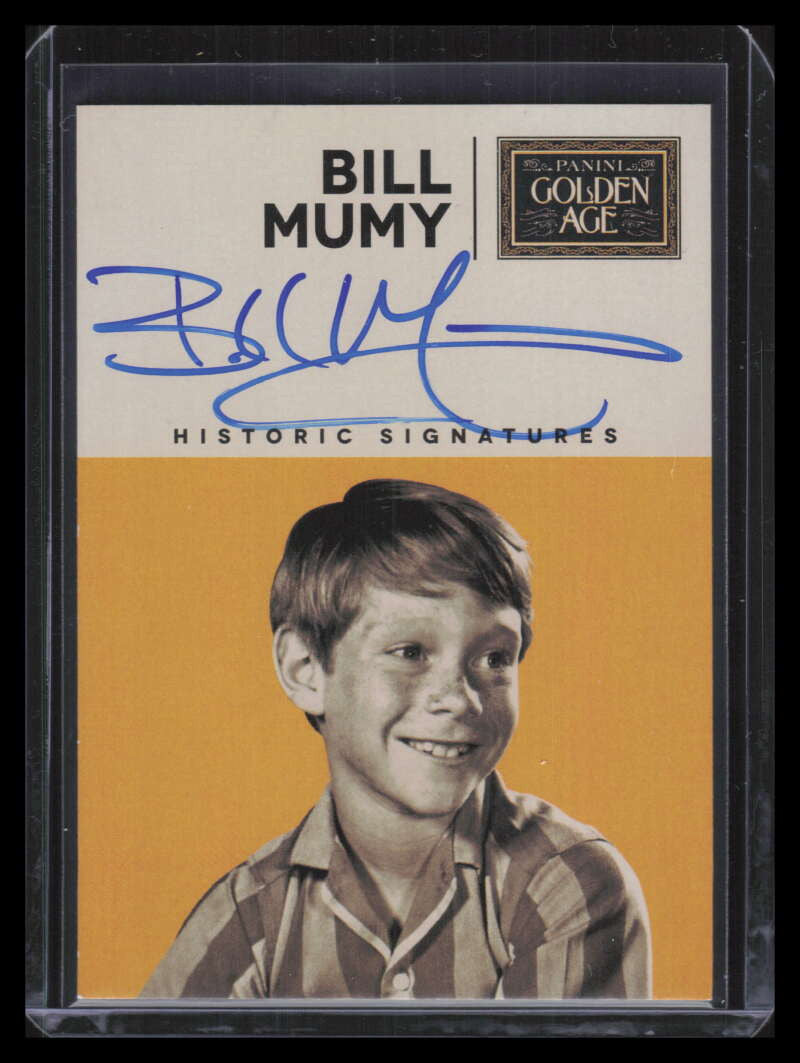 DELETE 129052 2014 Panini Golden Age Historic Signatures MUM Bill Mumy Auto