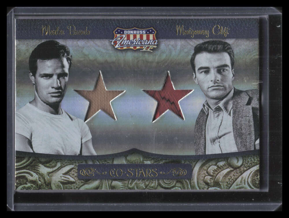 DELETE 129055 2008 Americana Co-Stars Material Montgomery Clift Marlon Brando Relic 74/250