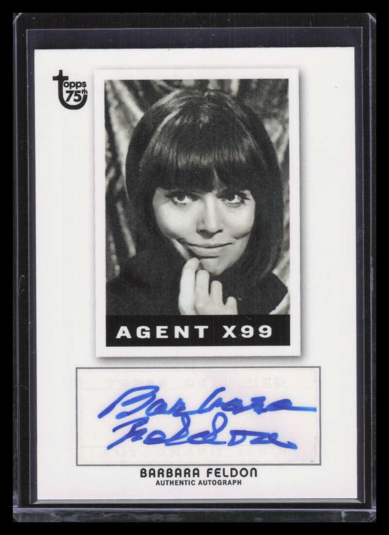 DELETE 129063 2013 Topps 75th Anniversary Autographs NNO Barbara Feldon Auto Agent 99 F00802