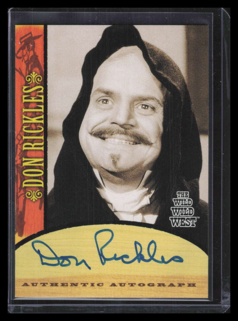 DELETE 129071 2000 Best of The Wild West Season One Autographs a14 Don Rickles Auto Asmodeus