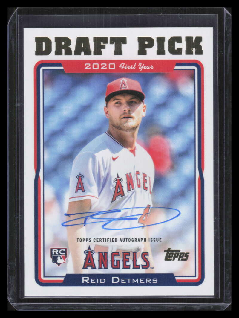 2022 Topps Archives '05 Draft Picks Autographs 05dprd Reid Detmers Rookie Auto