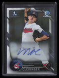 2016 Bowman Chrome Prospect Autographs CPAMC Mike Clevinger Rookie Auto