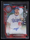 DELETE 129230 2017 Bowman Platinum Tools of Craft Autographs Alex Verdugo Rookie Auto 28/35