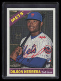 2015 Topps Heritage Real One Autographs Red Ink Dilson Herrera Rookie Auto 12/66