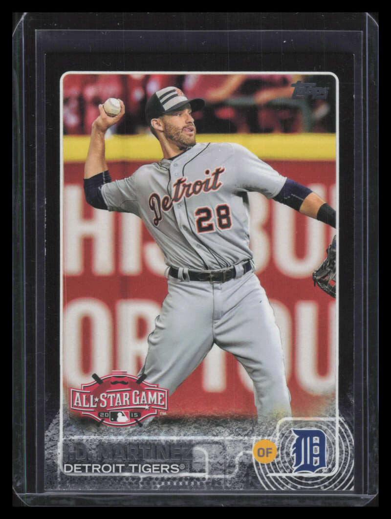2015 Topps Update Black us329 J. D. Martinez 8/64