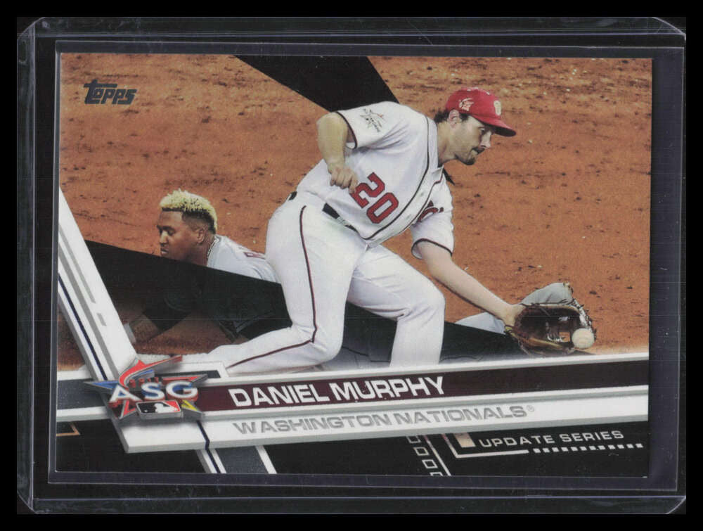 2017 Topps Update Black us121 Daniel Murphy 46/66