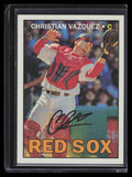 2016 Topps Heritage 716b Christian Vazquez Action SP