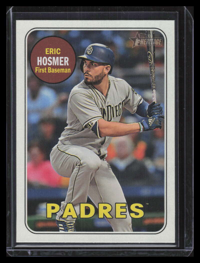 2018 Topps Heritage Action Variations 709 Eric Hosmer SP