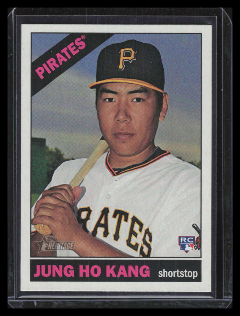2015 Topps Heritage 714b Jung Ho Kang Color Rookie SP