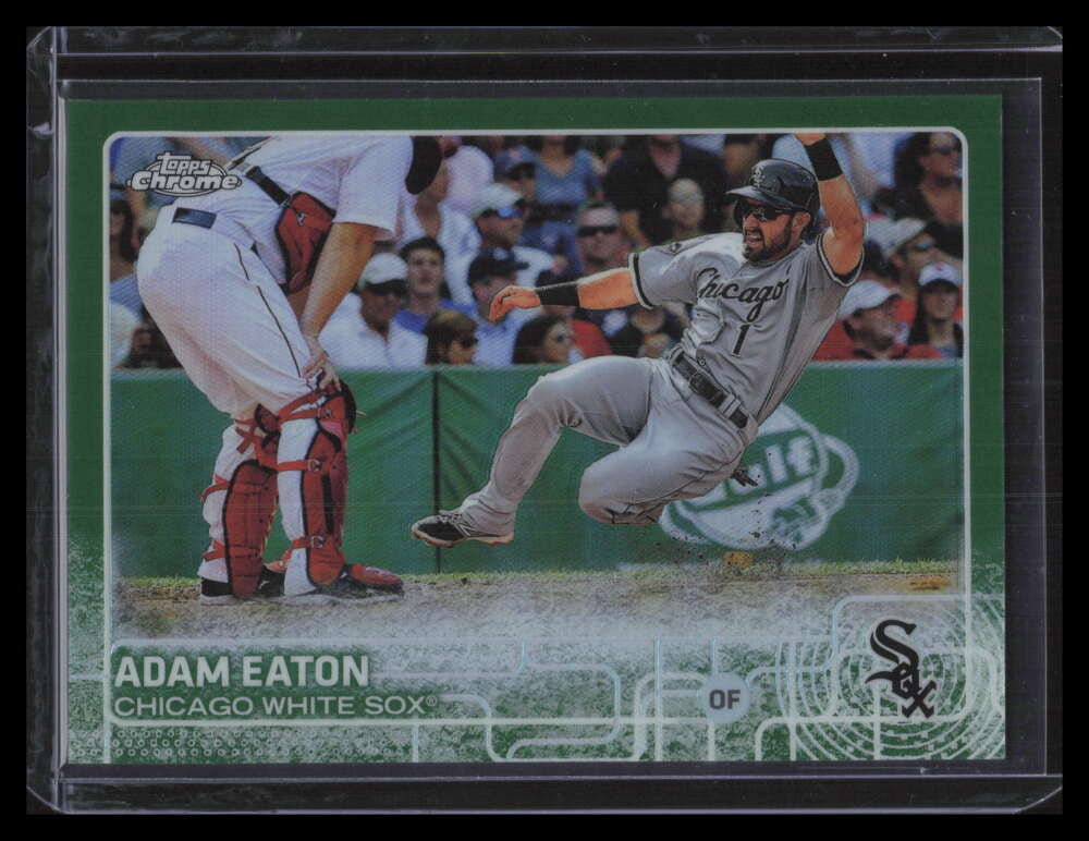 2015 Topps Chrome Green Refractor 95 Adam Eaton 91/99