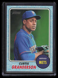 2017 Topps Heritage Blue 342 Curtis Granderson /50