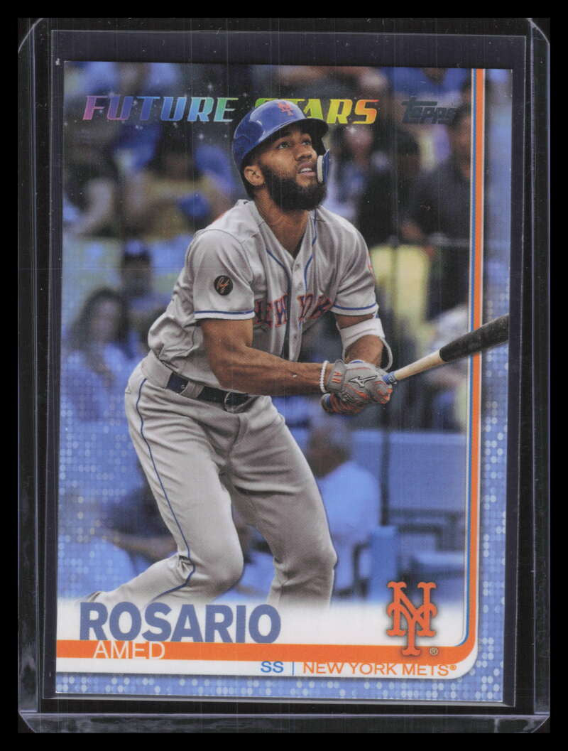 2019 Topps Father's Day Blue 624 Amed Rosario 34/50