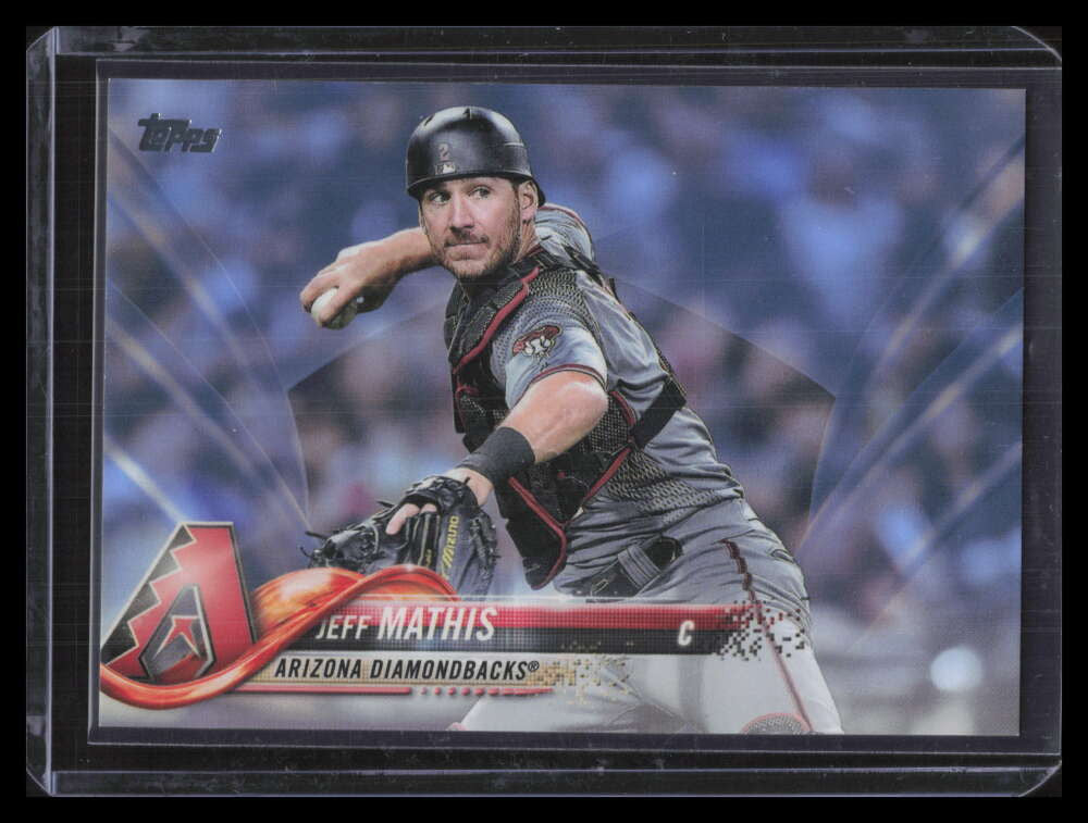 2018 Topps Father's Day Blue 474 Jeff Mathis 3/50