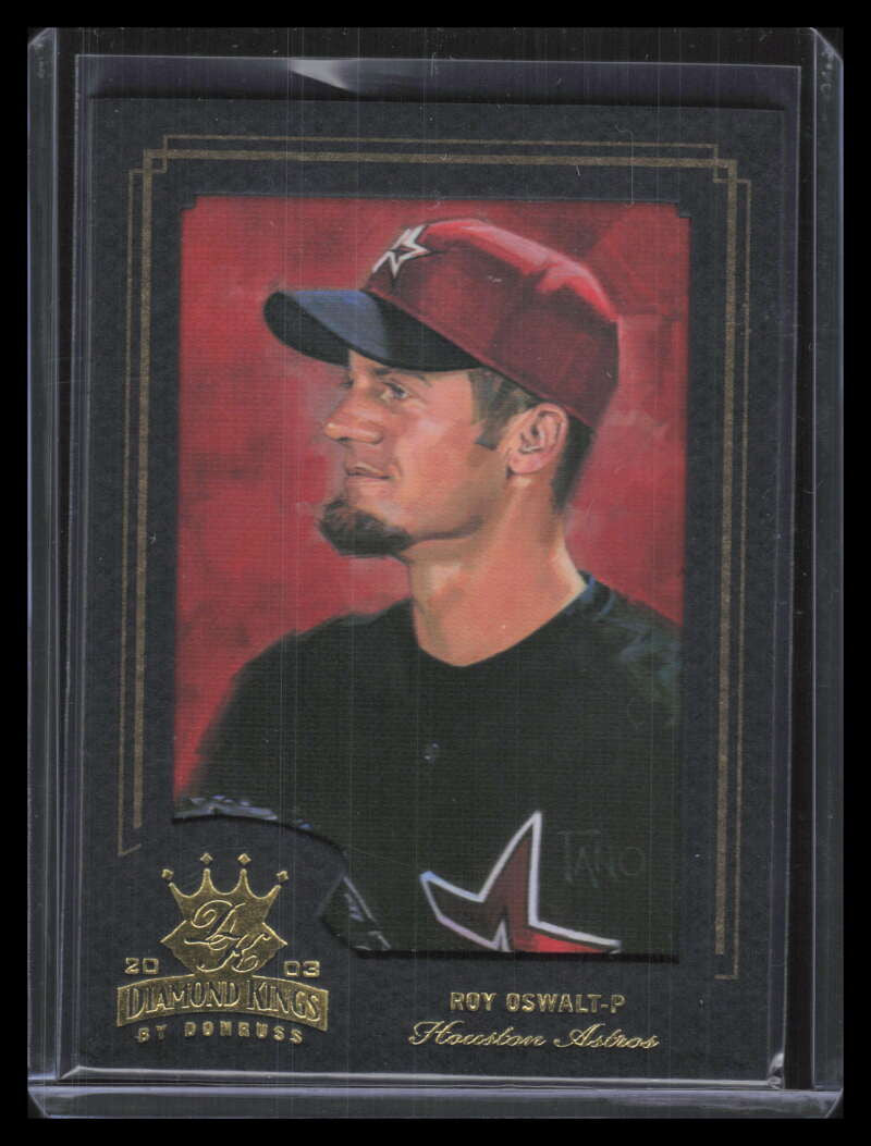 2003 Diamond Kings Gold Foil 105 Roy Oswalt 89/100
