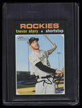 2020 Topps Heritage Mini 350 Trevor Story 62/100