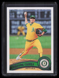 2011 Topps Sparkle 436 Trevor Cahill