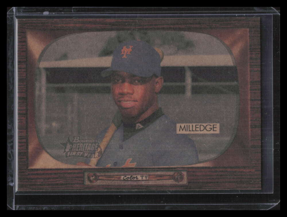 2004 Bowman Heritage Mahogany 332 Lastings Milledge FY Rookie 23/25